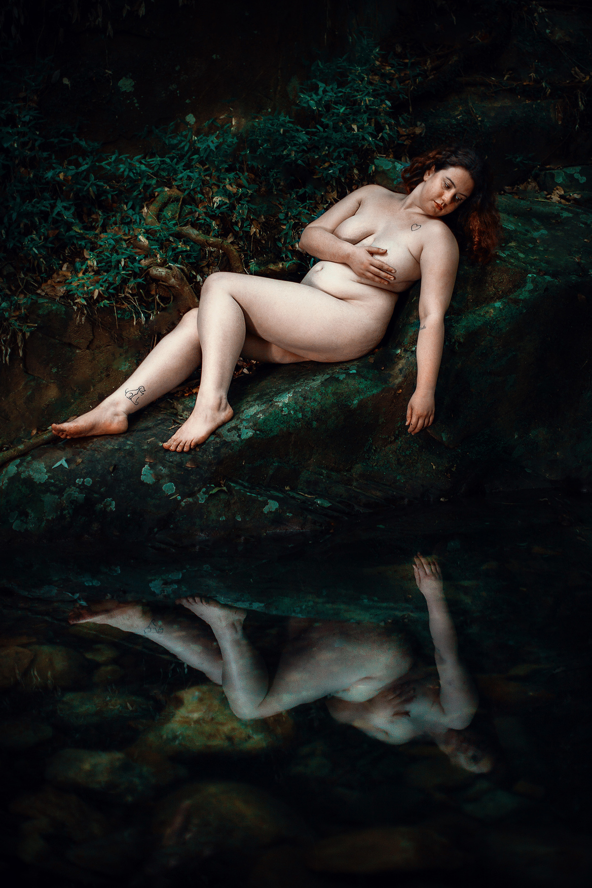 Lindo ensaio pluz size. Uma revelação de alma