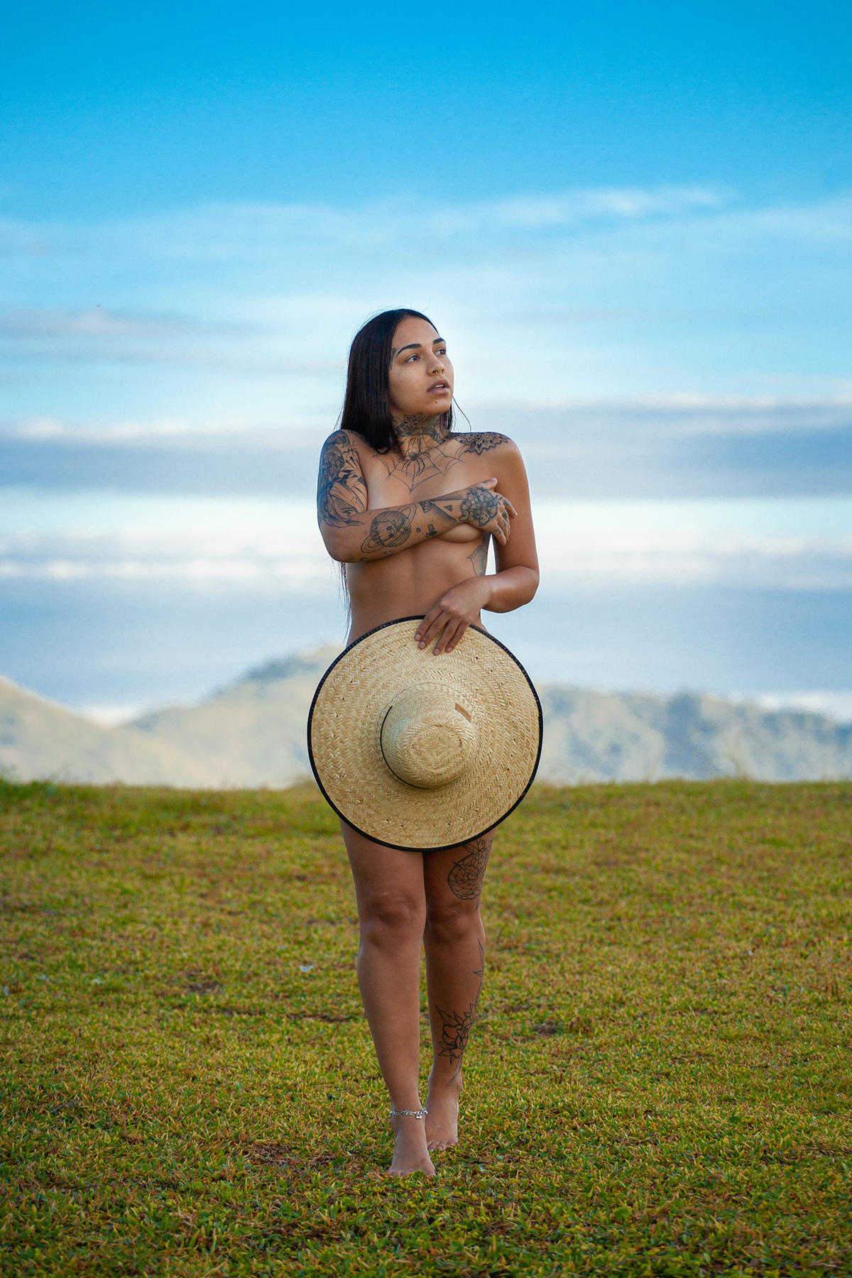 Ensaio de nu na praia do Gravatá em Florianópolis por Ricardo Zanetta
