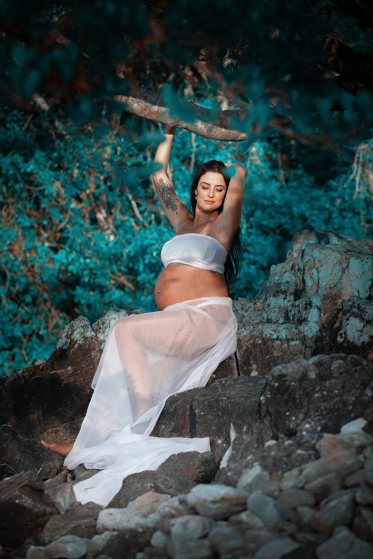 Ensaio gestante na Lagoa do Peri e Morro das Pedras...Florianopolis. Fotografo Ricardo Zanetta