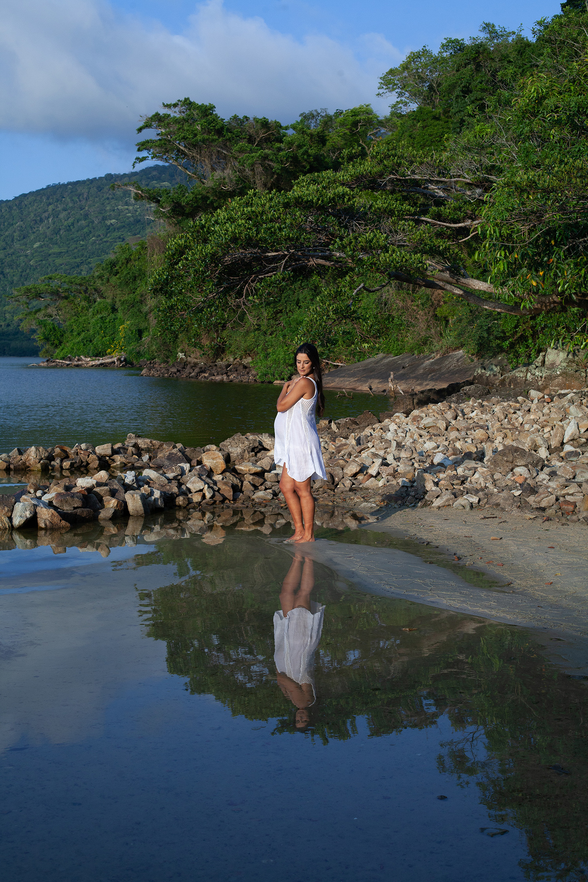 Ensaio gestante na Lagoa do Peri e Morro das Pedras...Florianopolis. Fotografo Ricardo Zanetta