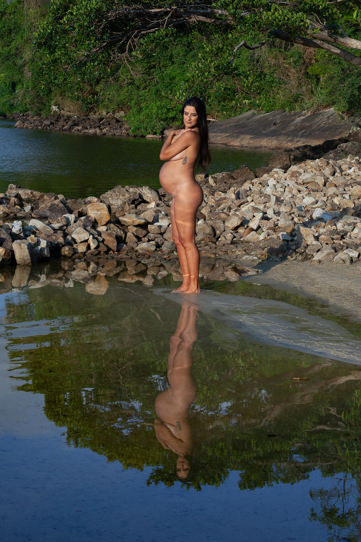 Ensaio gestante na Lagoa do Peri e Morro das Pedras...Florianopolis. Fotografo Ricardo Zanetta