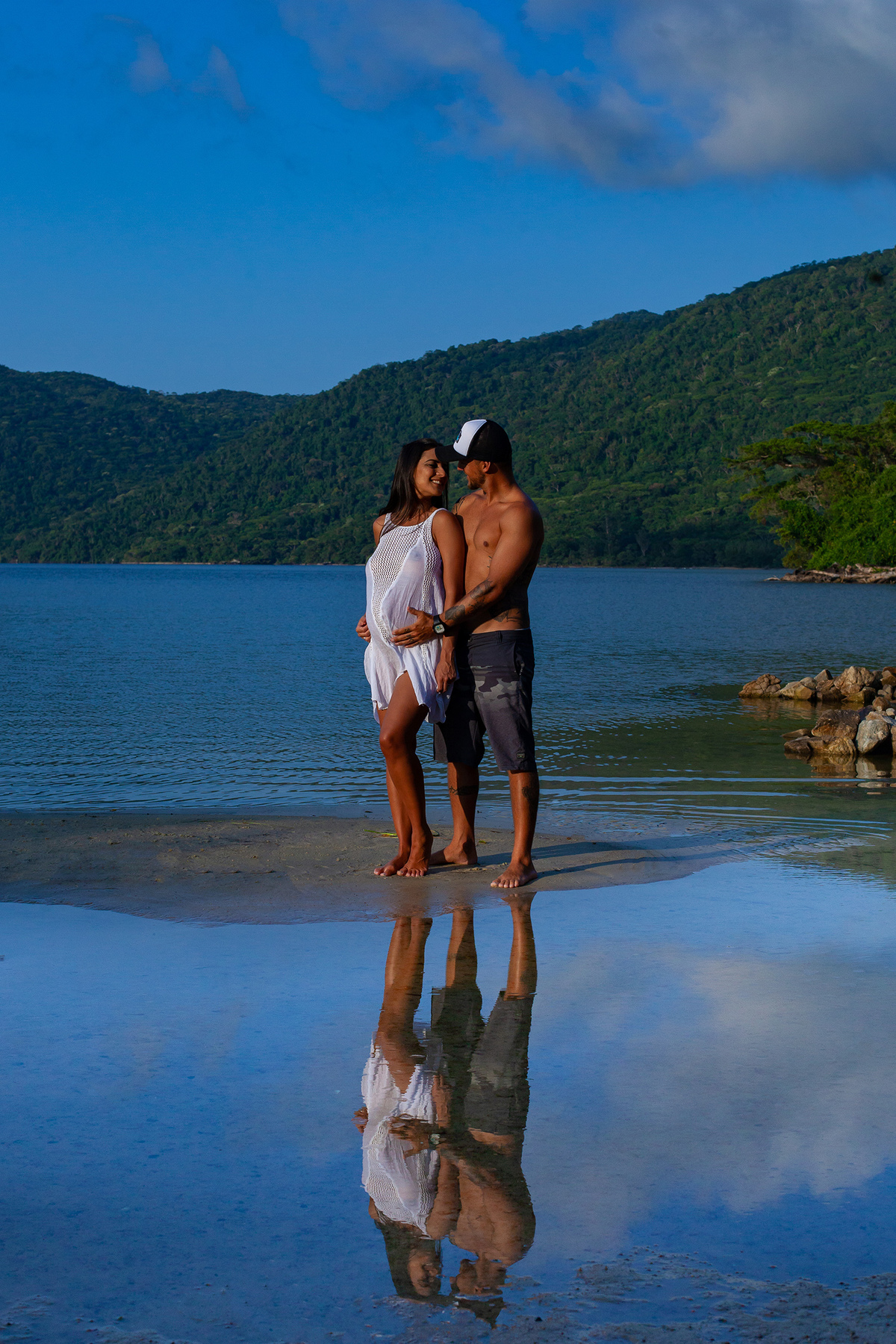Ensaio gestante na Lagoa do Peri e Morro das Pedras...Florianopolis. Fotografo Ricardo Zanetta