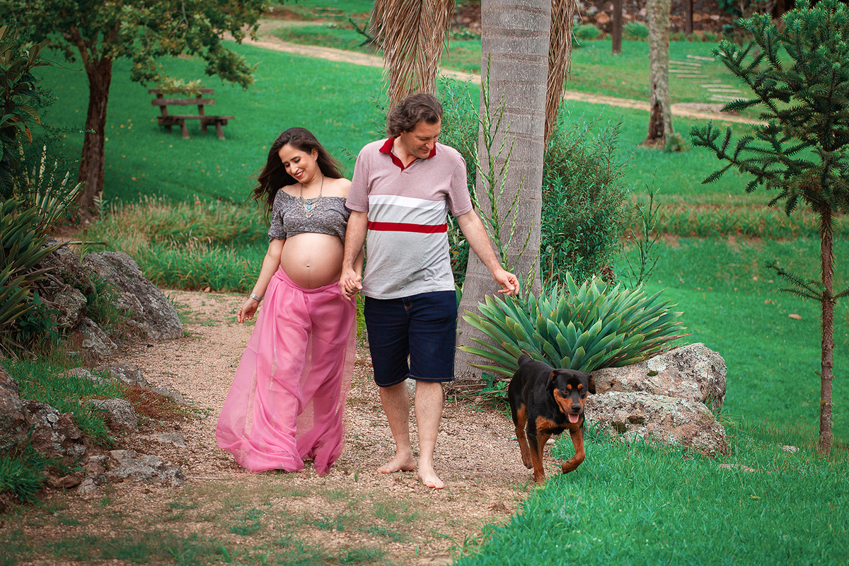 Ensaio Gestante realizado em Rancho Queimado SC