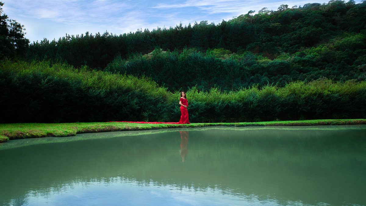 Ensaio Gestante realizado em Rancho Queimado SC