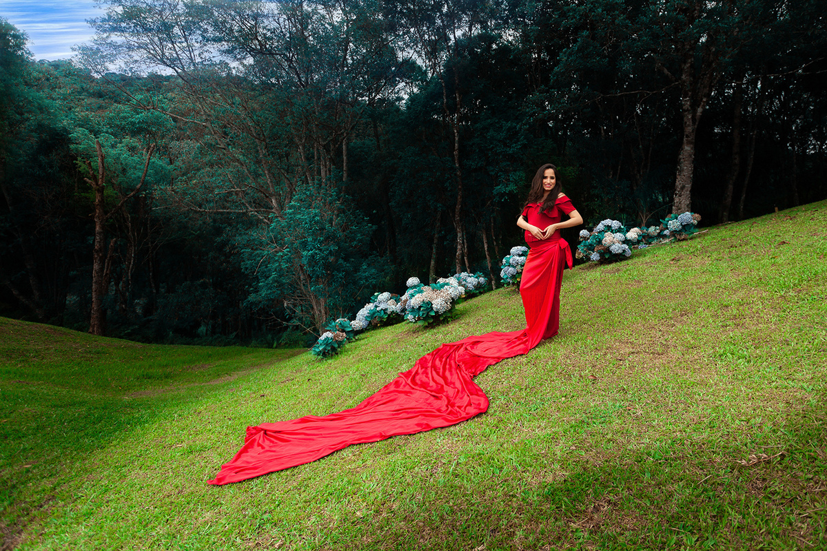 Ensaio Gestante realizado em Rancho Queimado SC