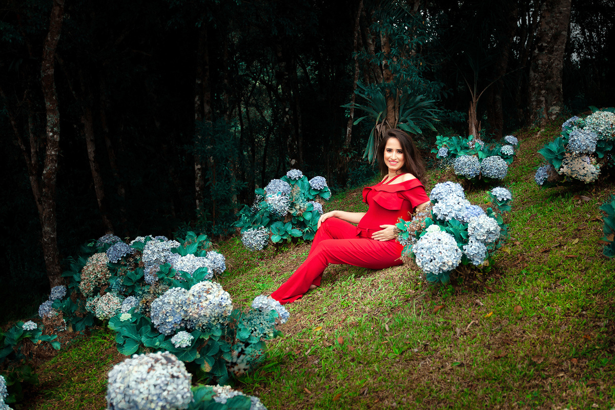 Ensaio Gestante realizado em Rancho Queimado SC