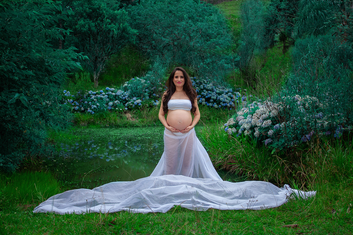 Ensaio Gestante realizado em Rancho Queimado SC