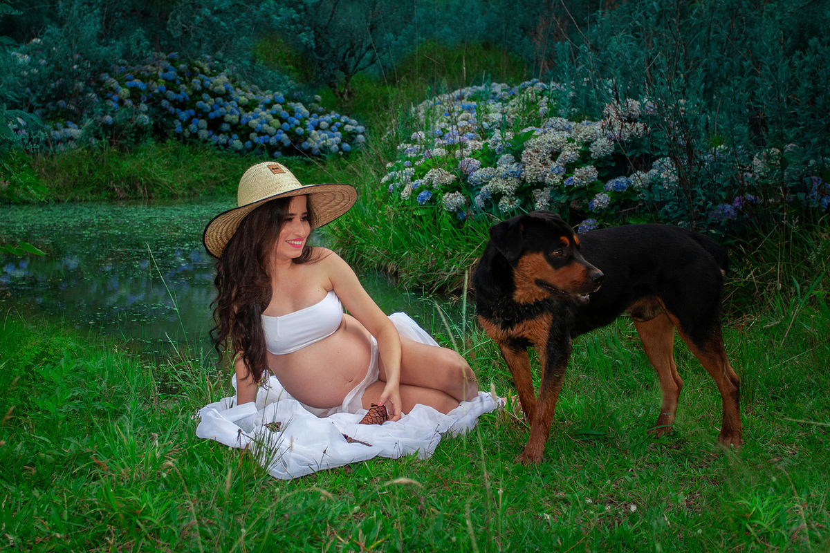 Ensaio Gestante realizado em Rancho Queimado SC