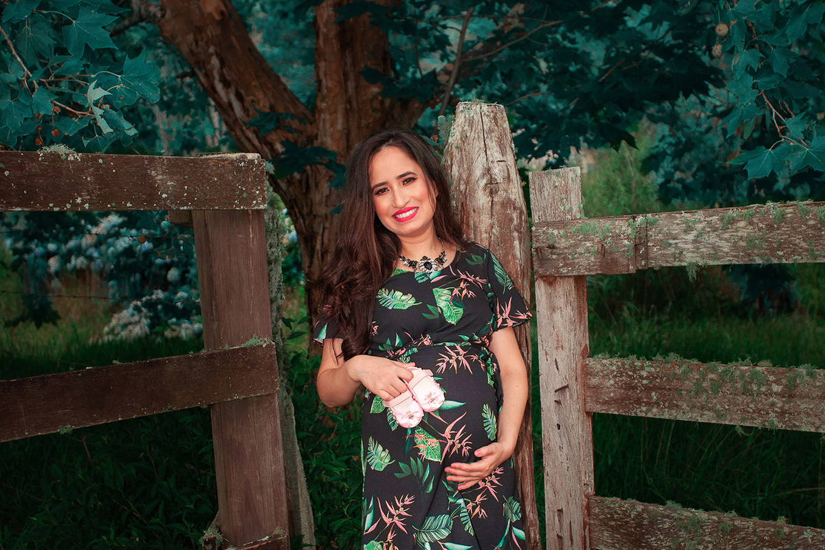 Ensaio Gestante realizado em Rancho Queimado SC