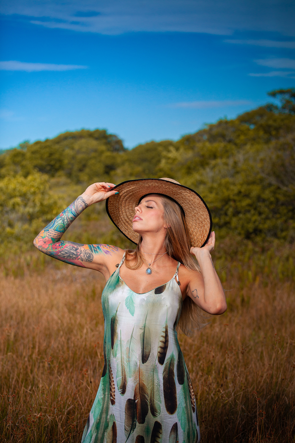 Ensaio Gestante na natureza em Florianópolis 