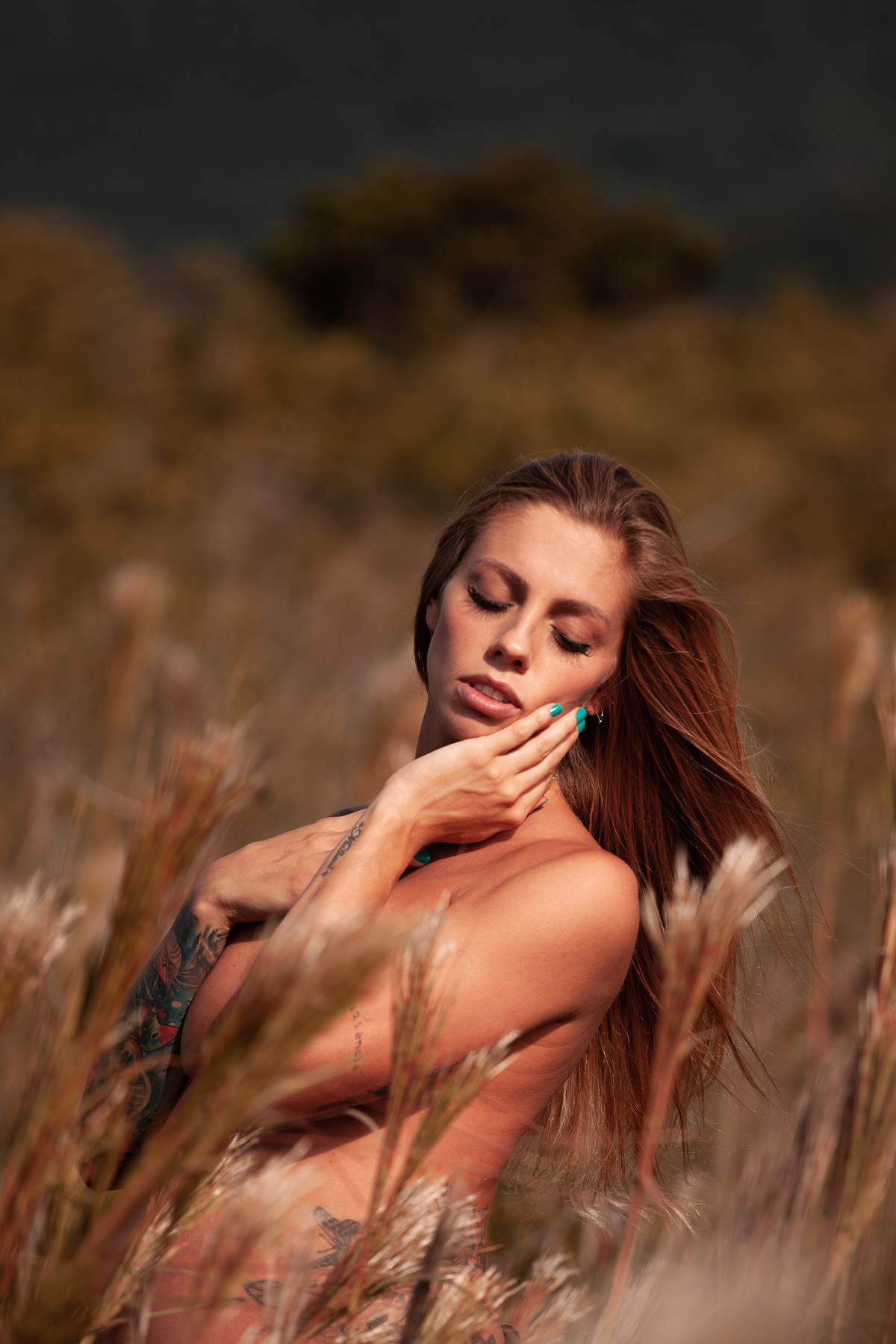 Ensaio Gestante na natureza em Florianópolis 