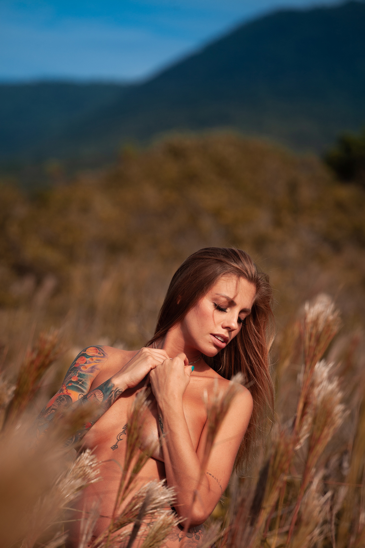 Ensaio Gestante na natureza em Florianópolis 