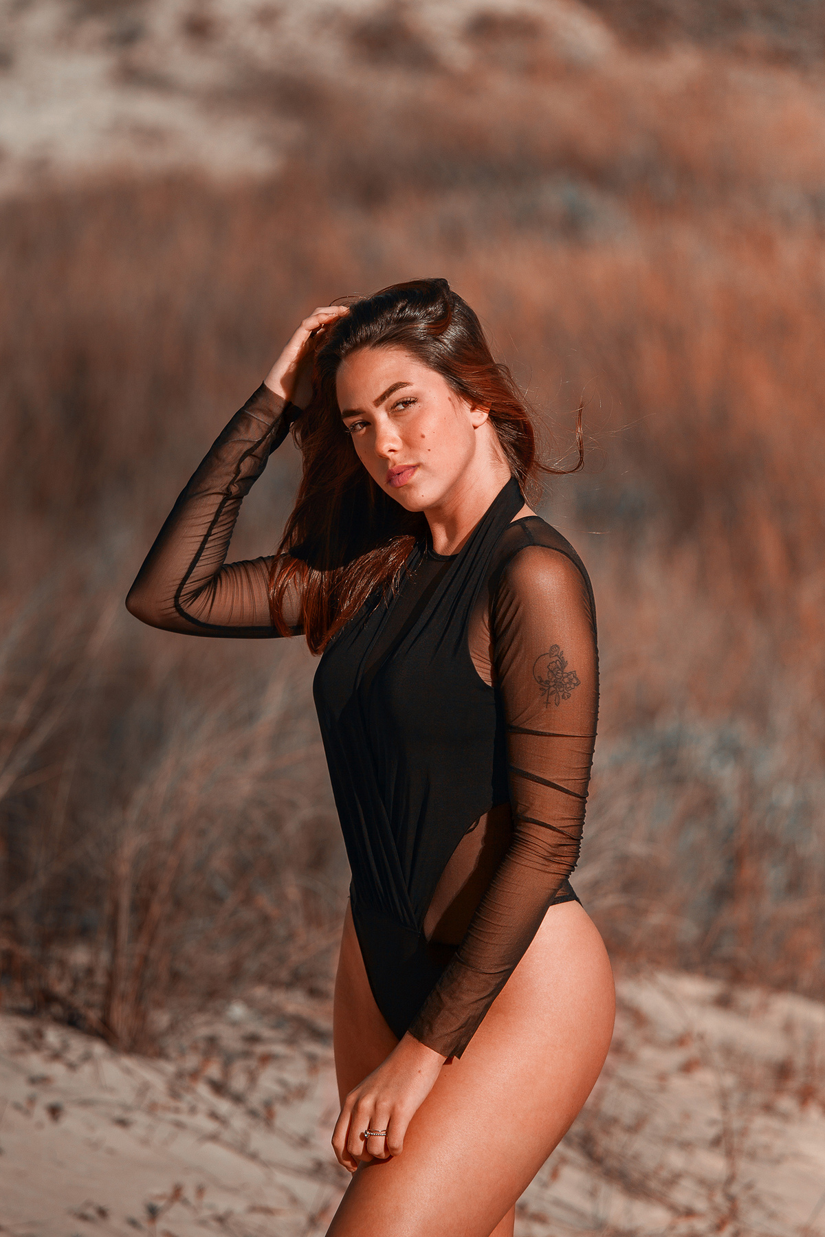 Ensaio de Rafaela Montibeller por Ricardo Zanetta. Florianopolis.