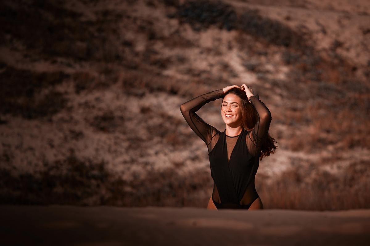 Ensaio de Rafaela Montibeller por Ricardo Zanetta. Florianopolis.