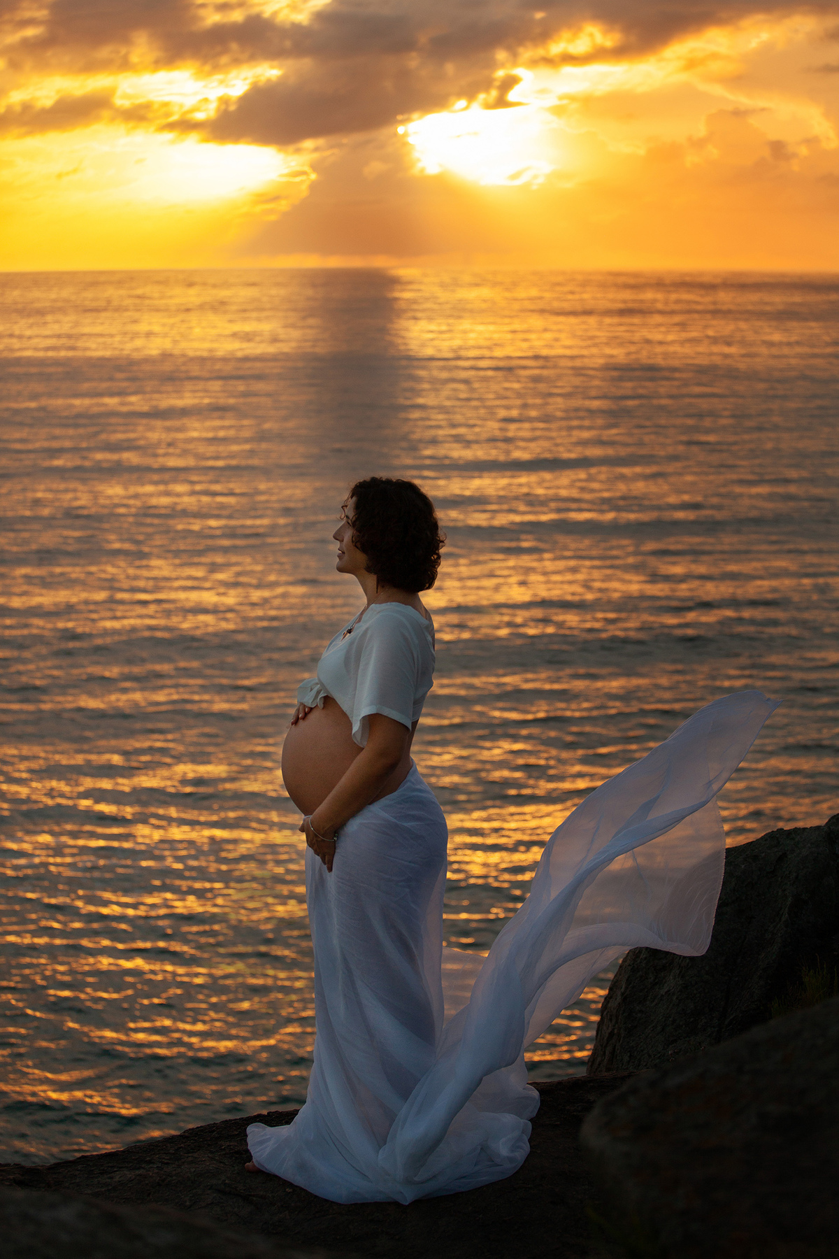 Ensaio gestante em Florianópolis por Ricardo Zanetta