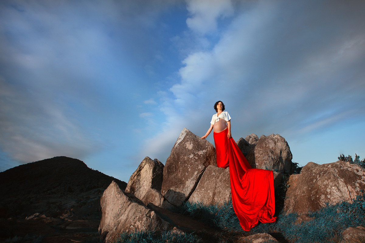 Ensaio gestante em Florianópolis por Ricardo Zanetta