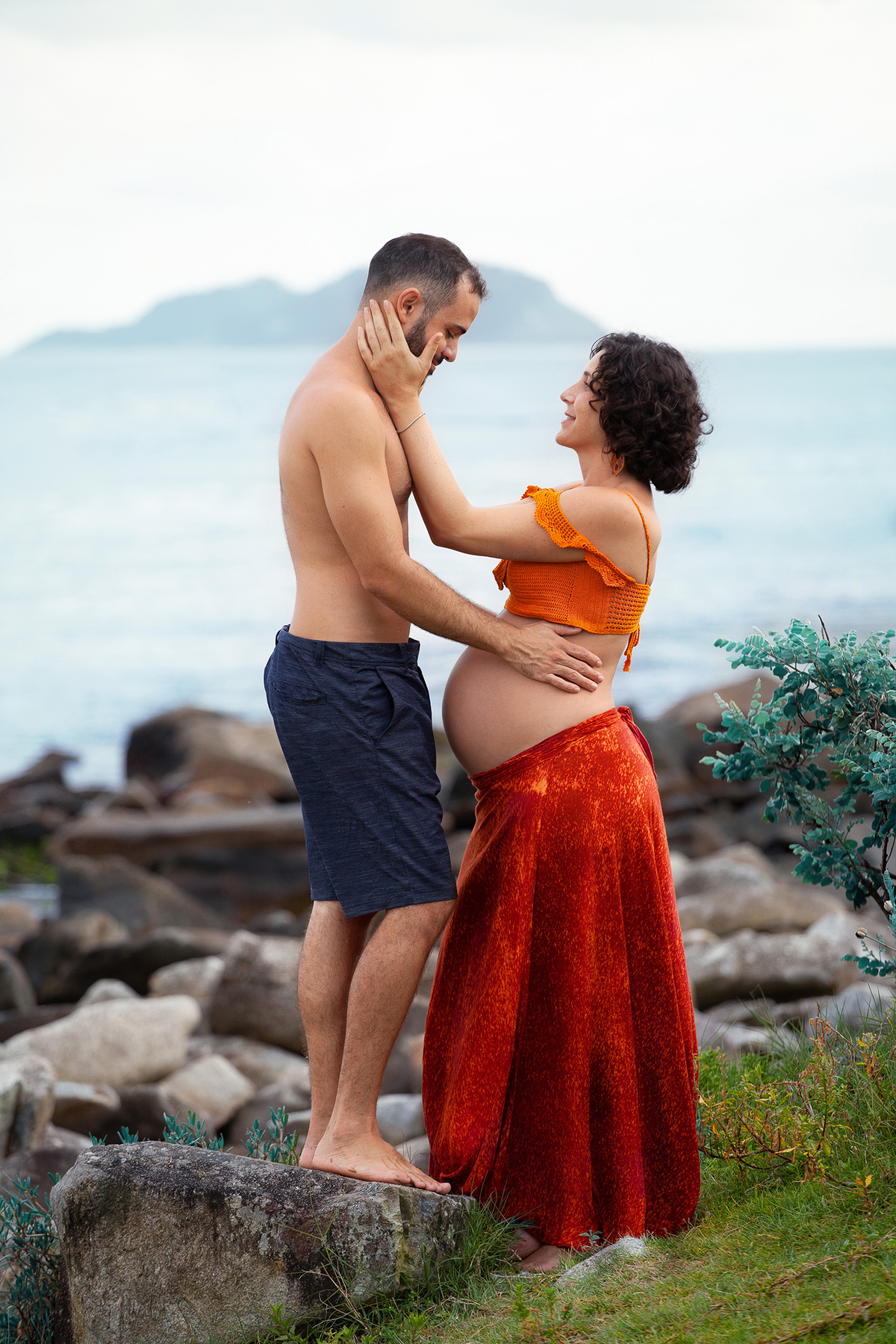 Ensaio gestante em Florianópolis por Ricardo Zanetta