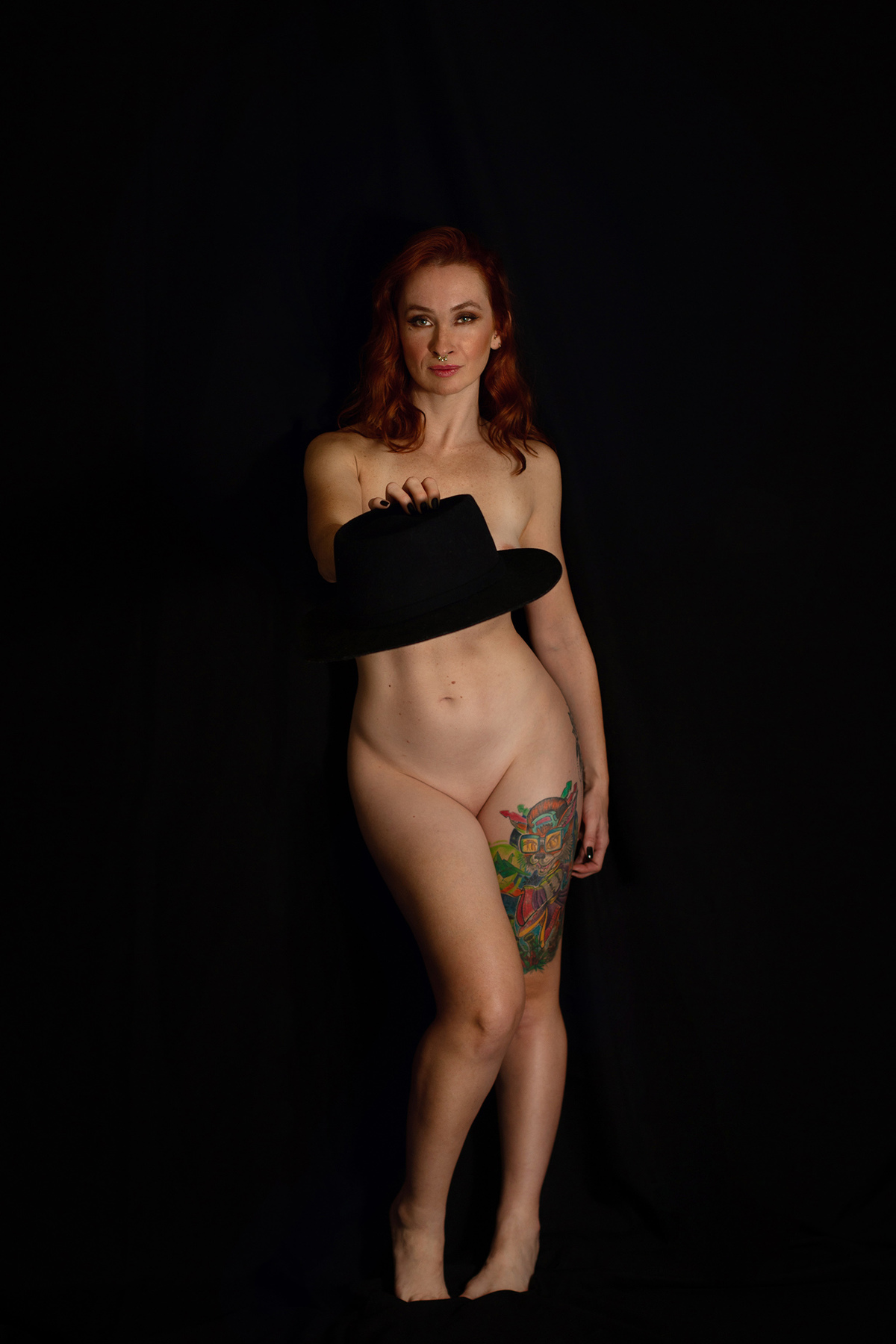 Ensaio de nu realizado na casa da cliente. Estúdio em casa. #pnasuacasa por Ricardo Zanetta, fotografo de Florianópolis