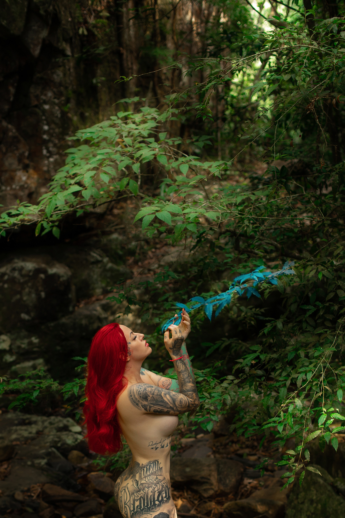 Ensaio de nu artístico de Bruna Titton  em Florianópolis