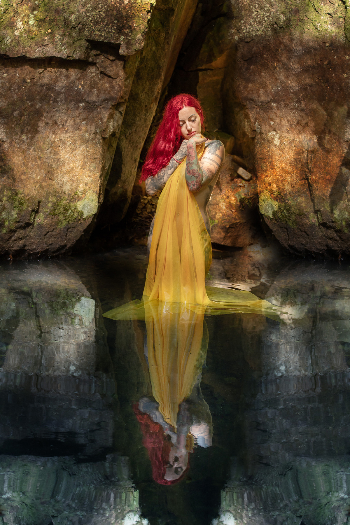 Ensaio de nu artístico de Bruna Titton  em Florianópolis