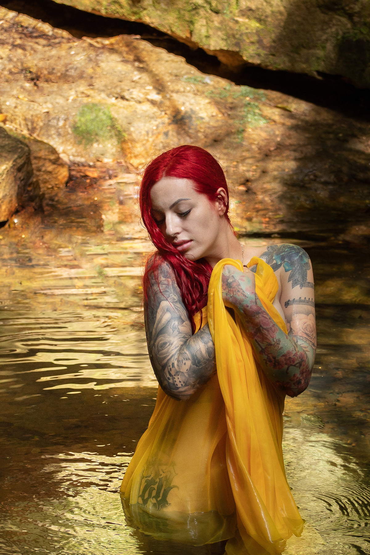 Ensaio de nu artístico de Bruna Titton  em Florianópolis