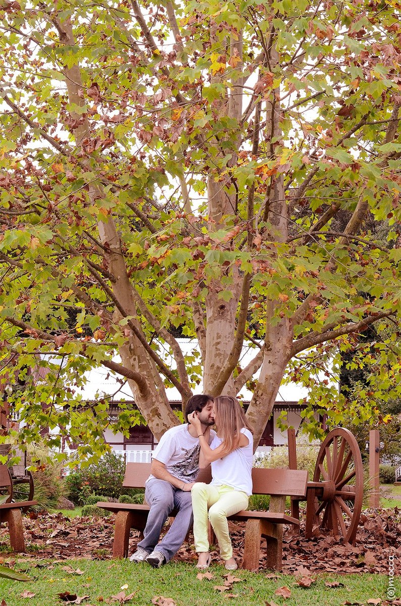 ensaio casal, ensaio fotográfico, amor, lajeado, parque histórico, beijo