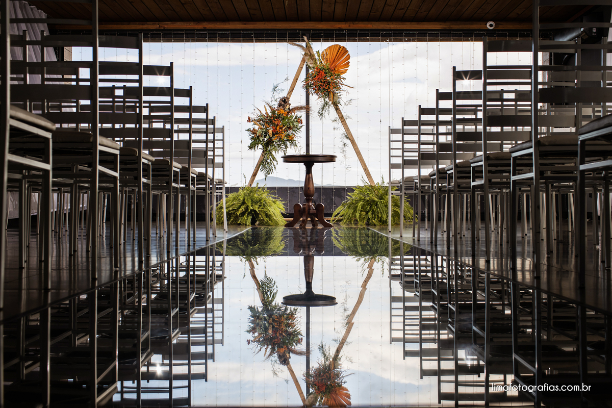 decoração do casamento