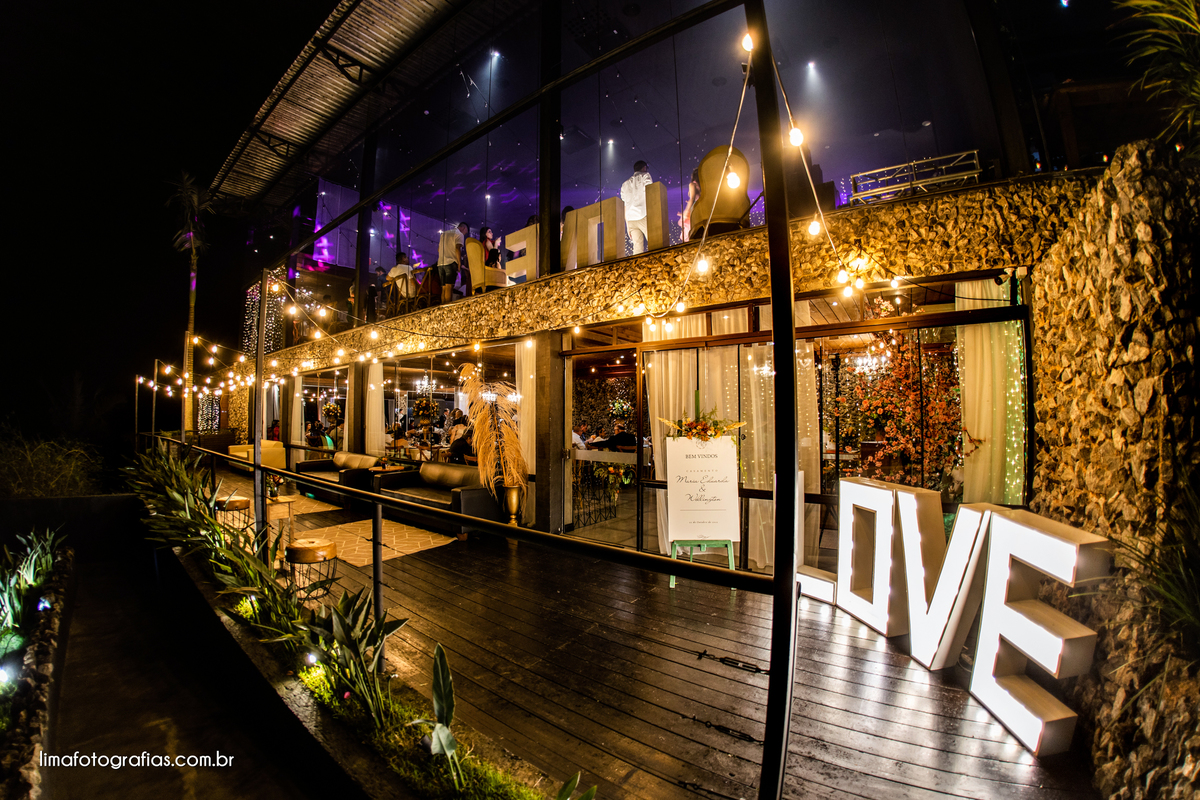 decoração do casamento