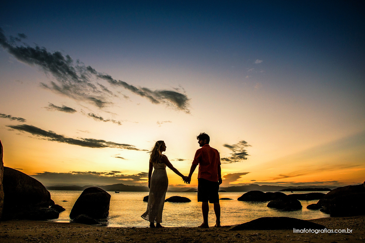 ensaio pre wedding por do sol