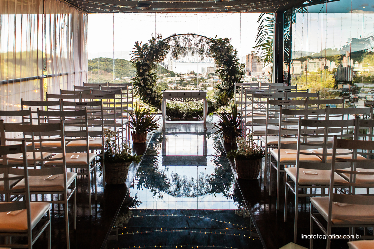 decoração do casamento