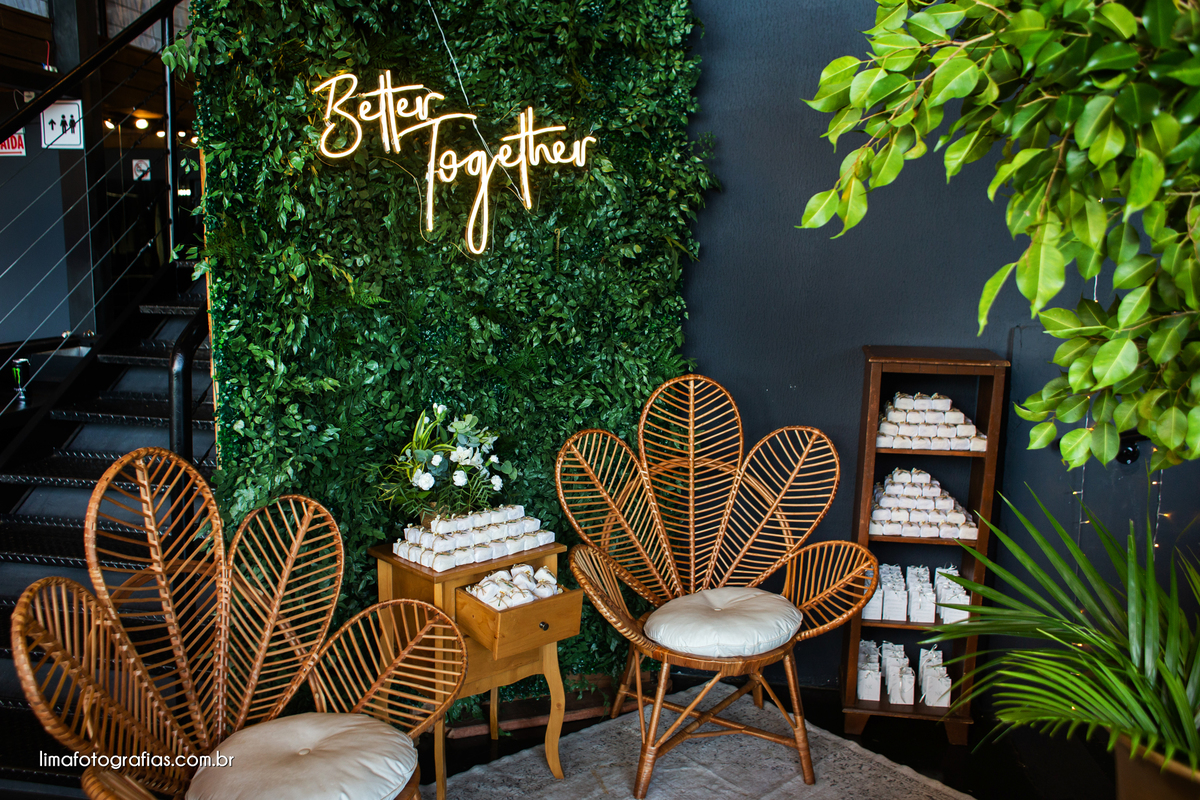 decoração do casamento