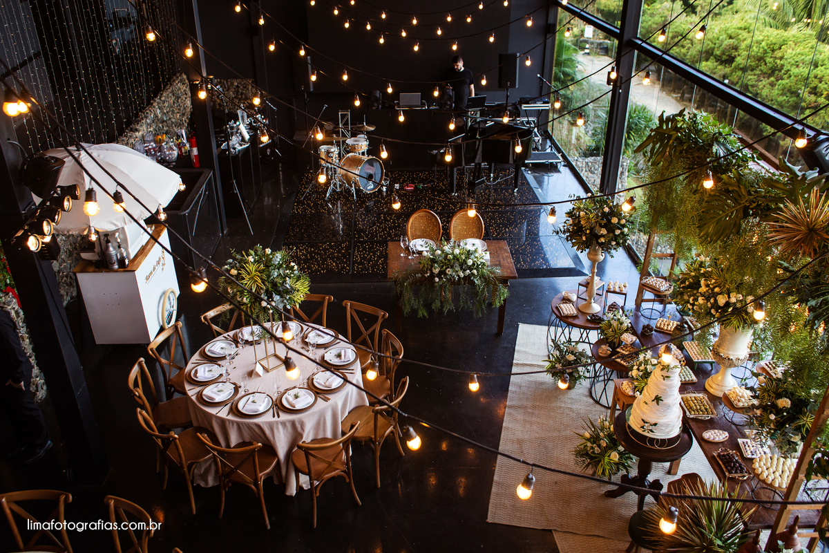 decoração do casamento