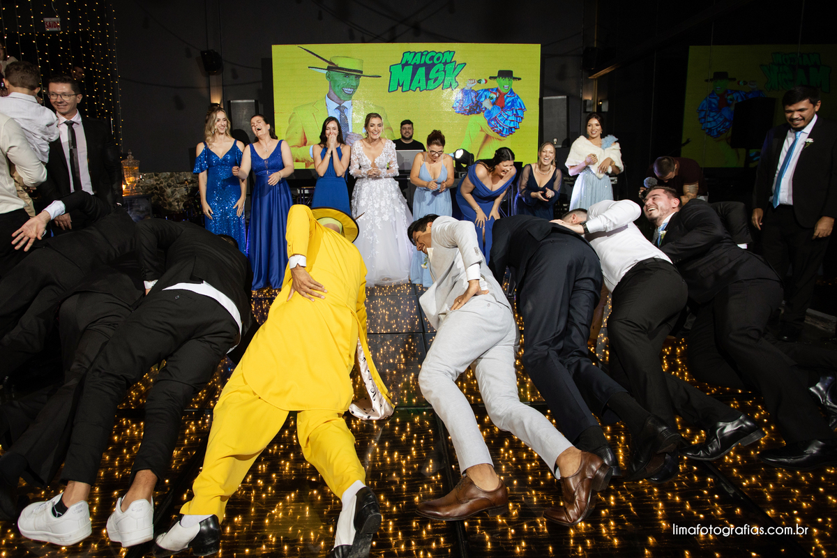 maycon mask - casamento