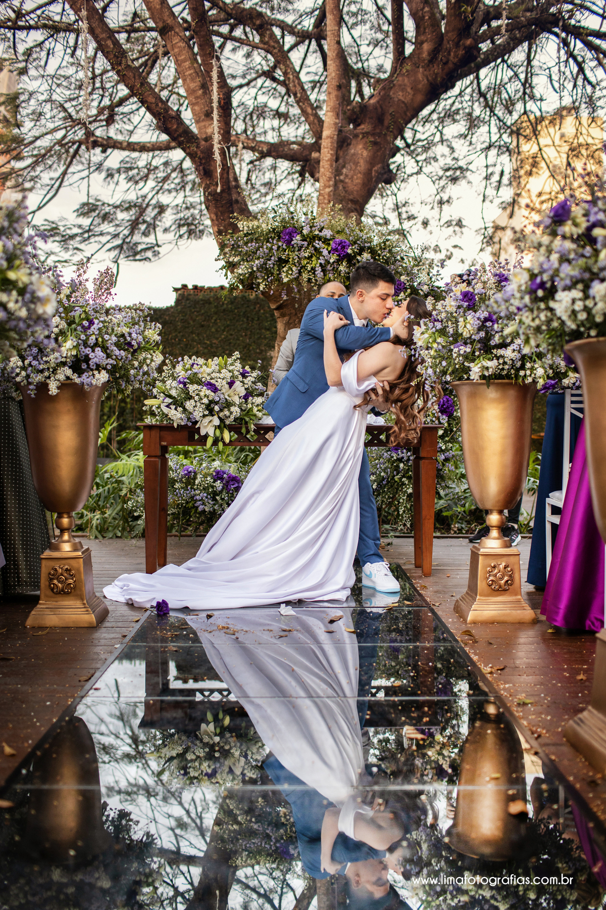 Cerimonia casamento Castelo Suiço, Indaiá Blumenau SC