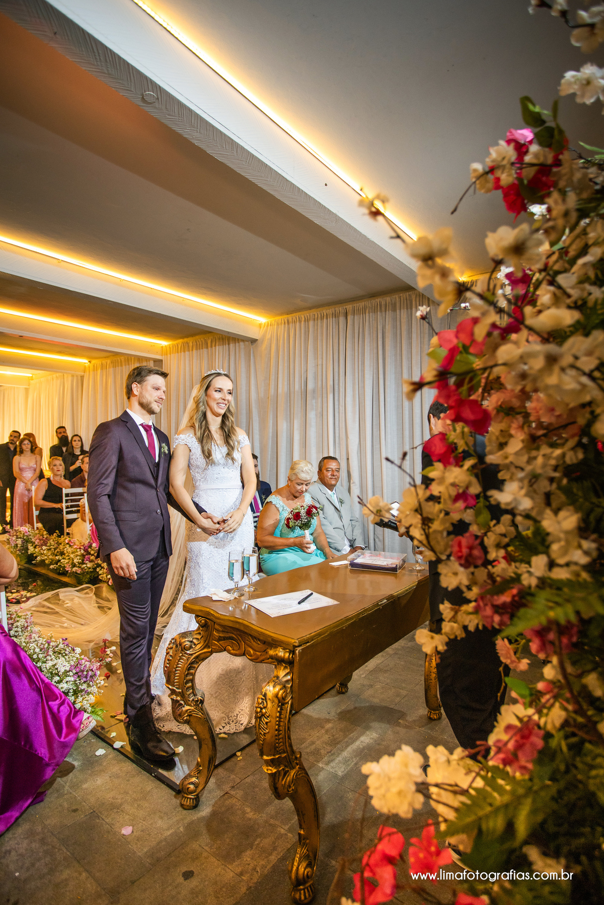 cerimônia de casamento