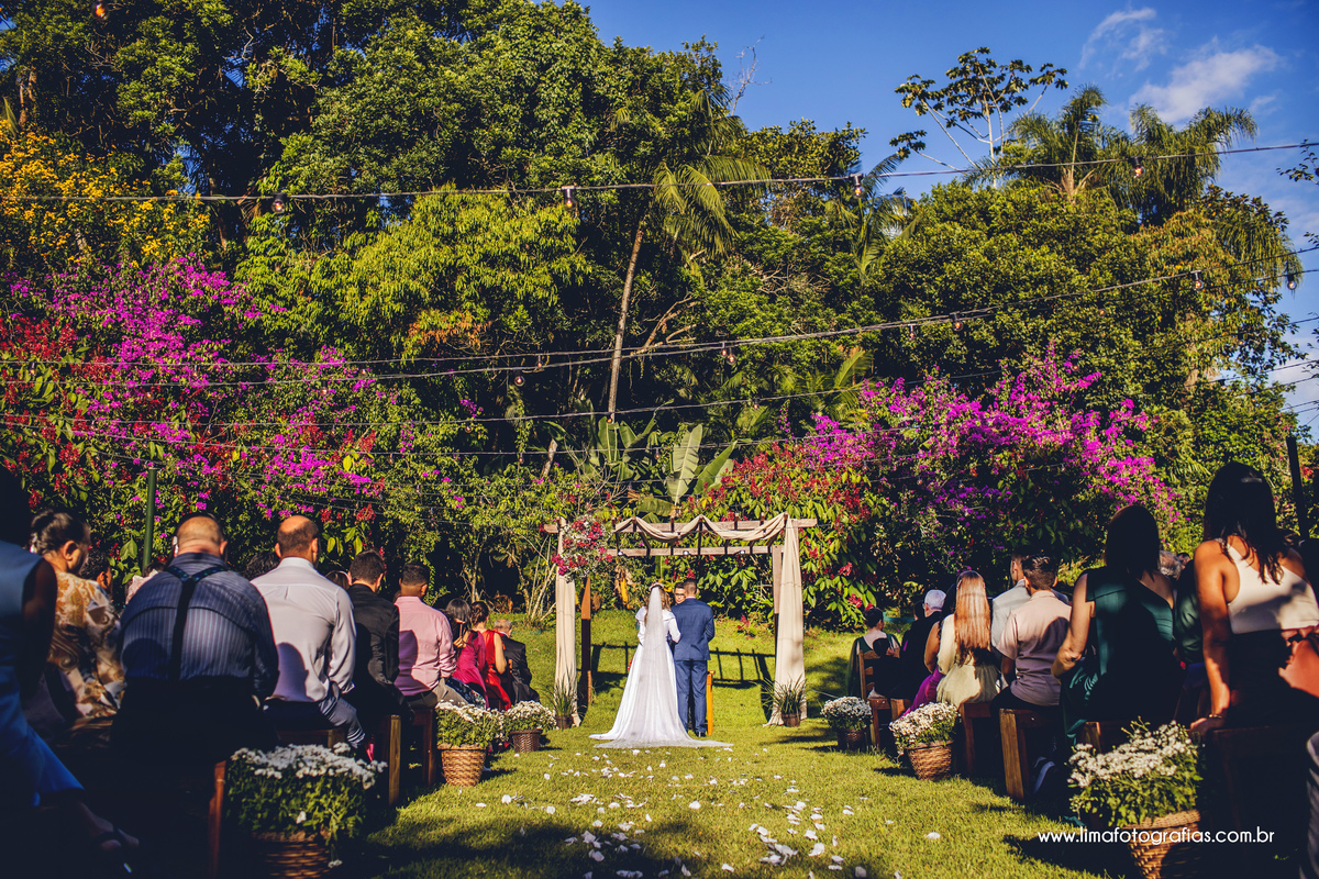 cerimonia de casamento, Recanto dos Lagos, Gaspar - SC