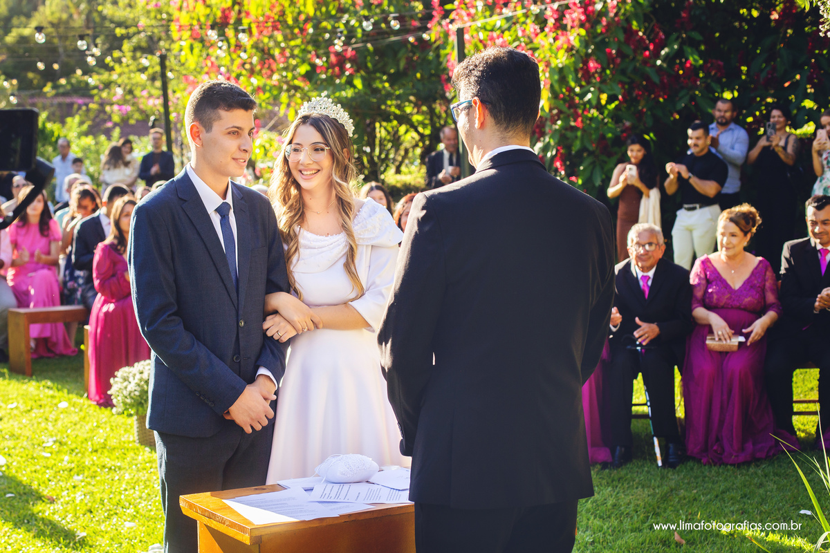 cerimonia de casamento, Recanto dos Lagos, Gaspar - SC