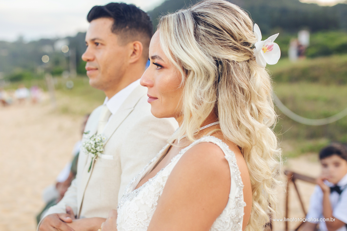 casamento na praia, cerimônia de casamento