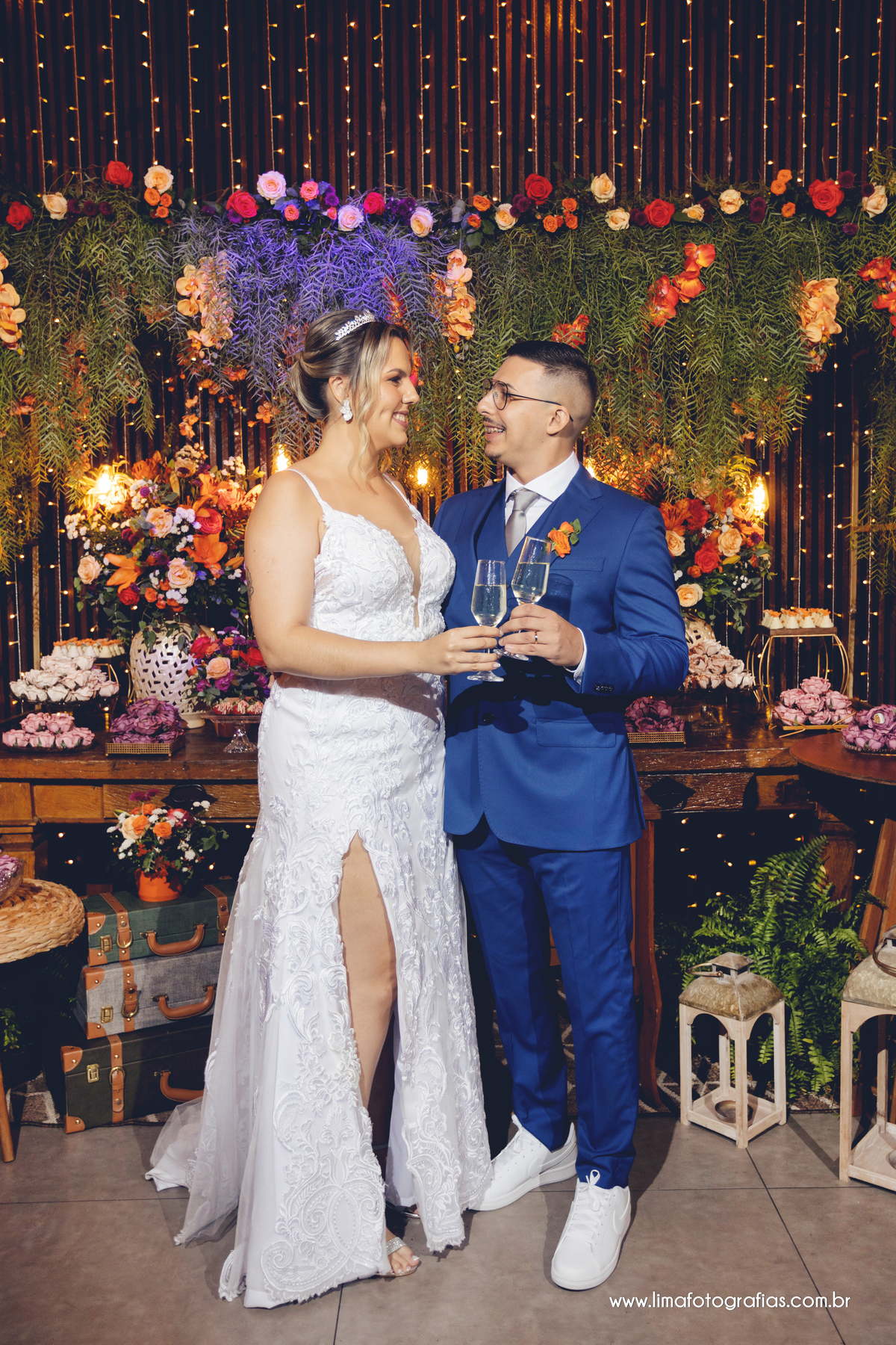 brinde do casal, casamento