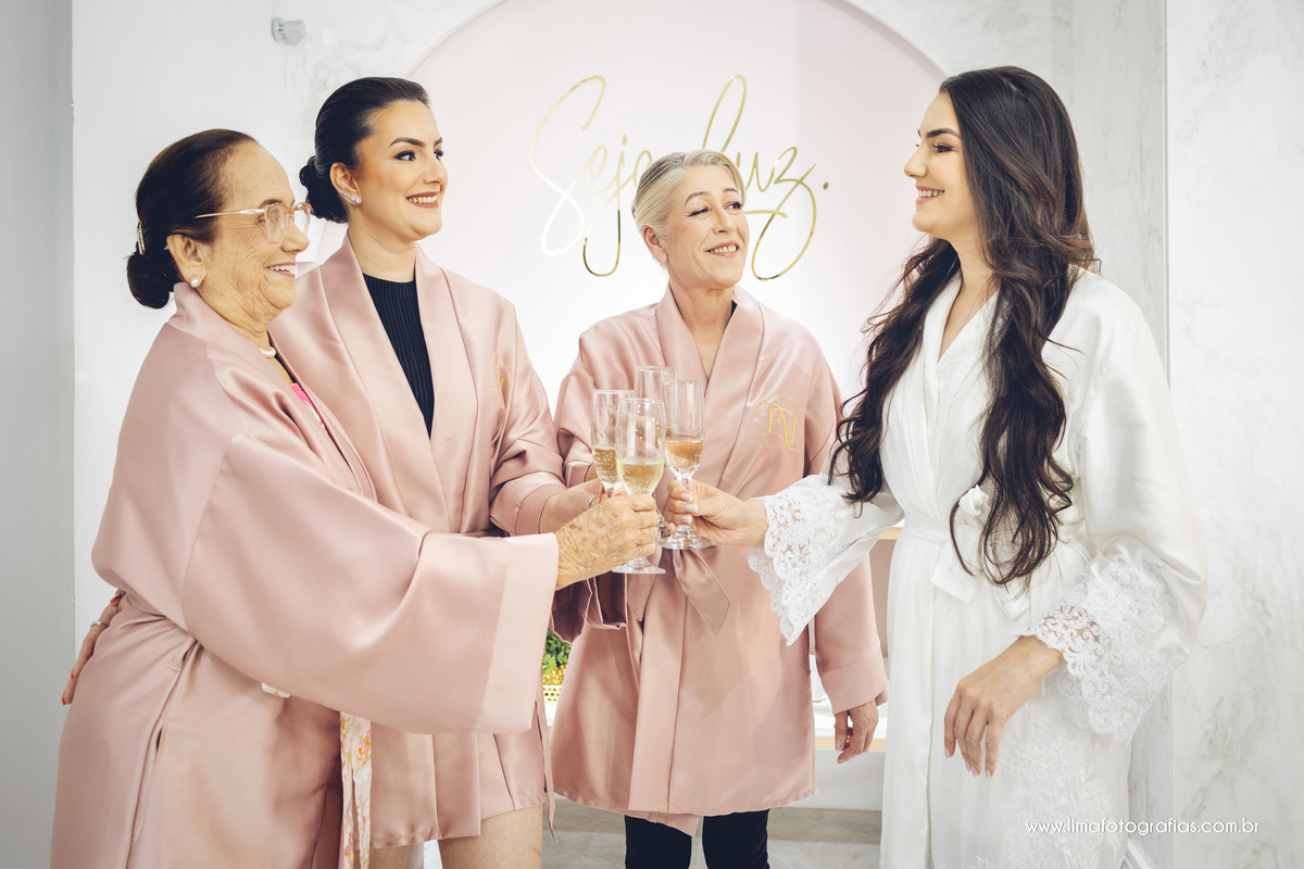 dia da noiva, brinde da familia