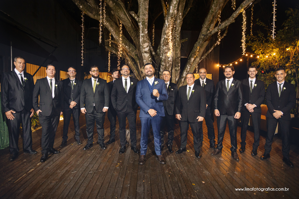 casamento, fotos com padrinhos