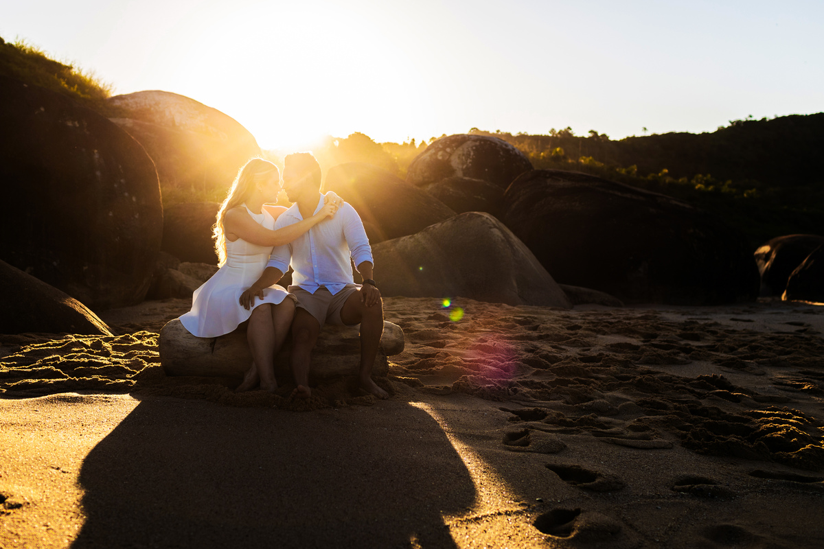 ensaio casal por do sol