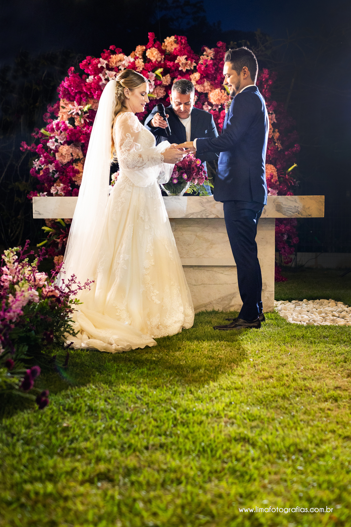 casamento, troca das alianças