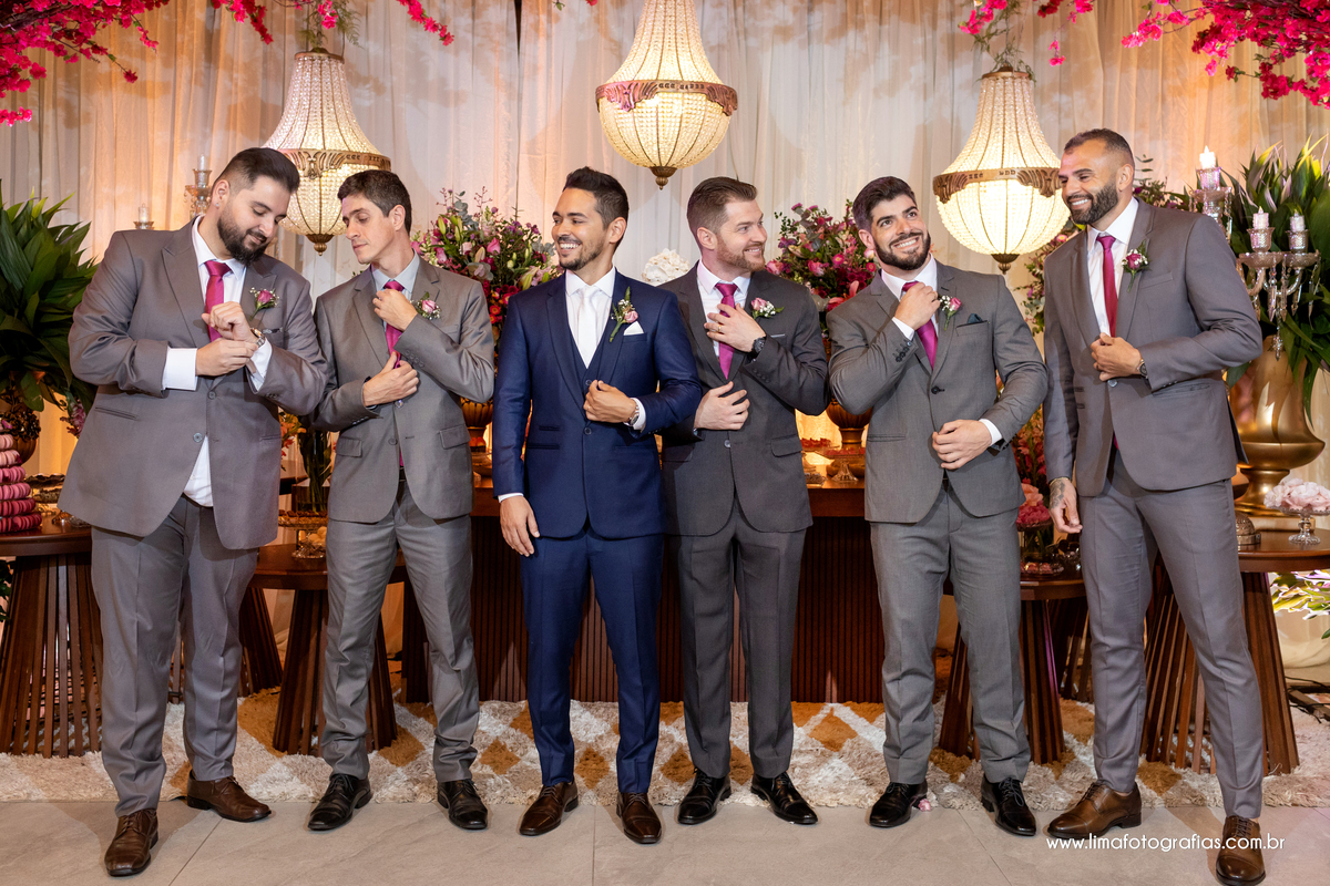 casamento, fotos com padrinhos