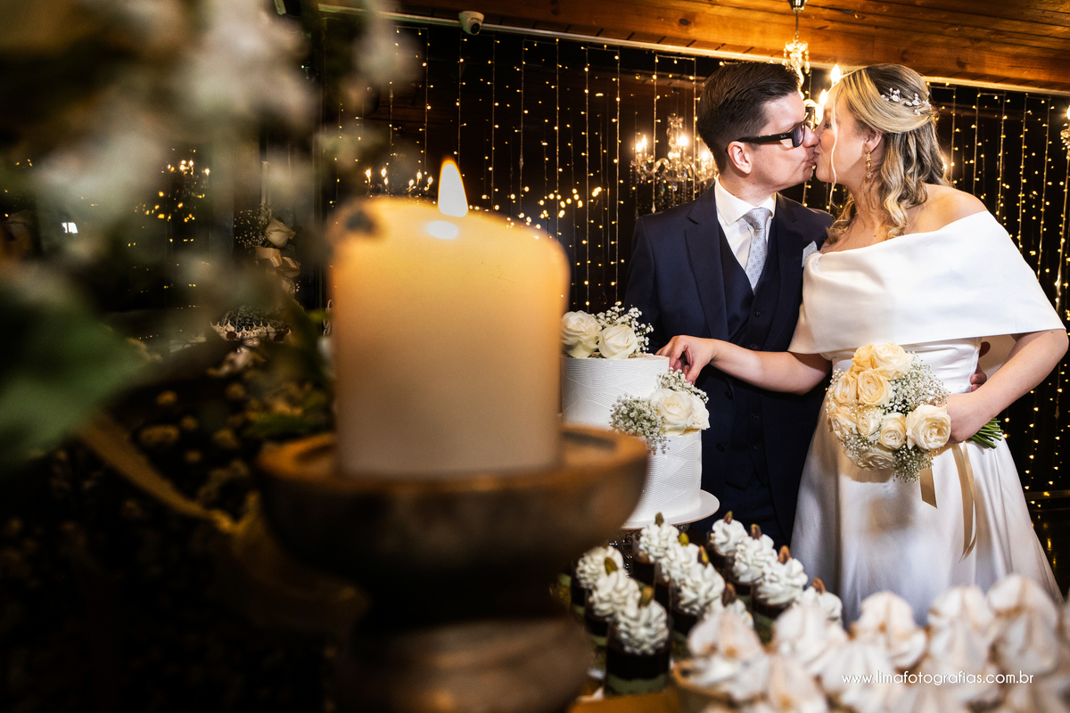 casamento, corte do bolo