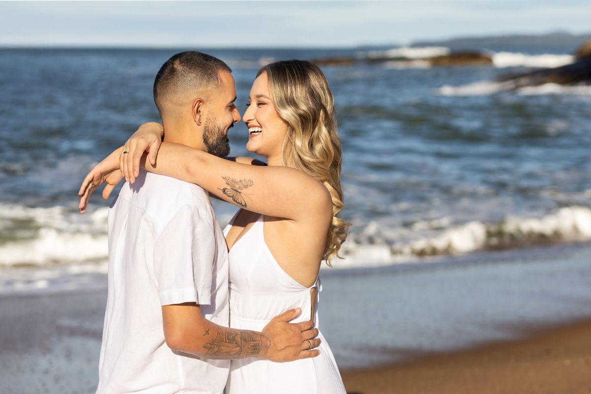 ensaio pre wedding na praia