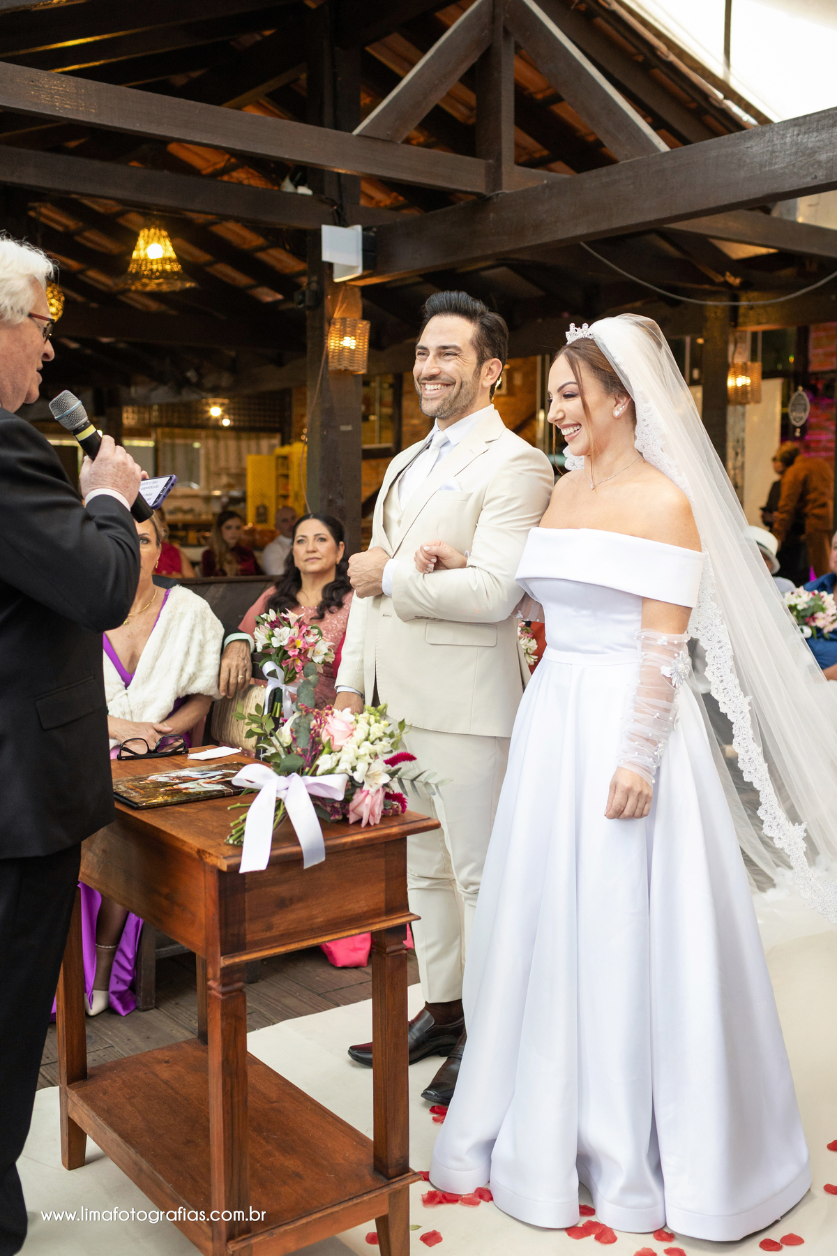 cerimônia de casamento