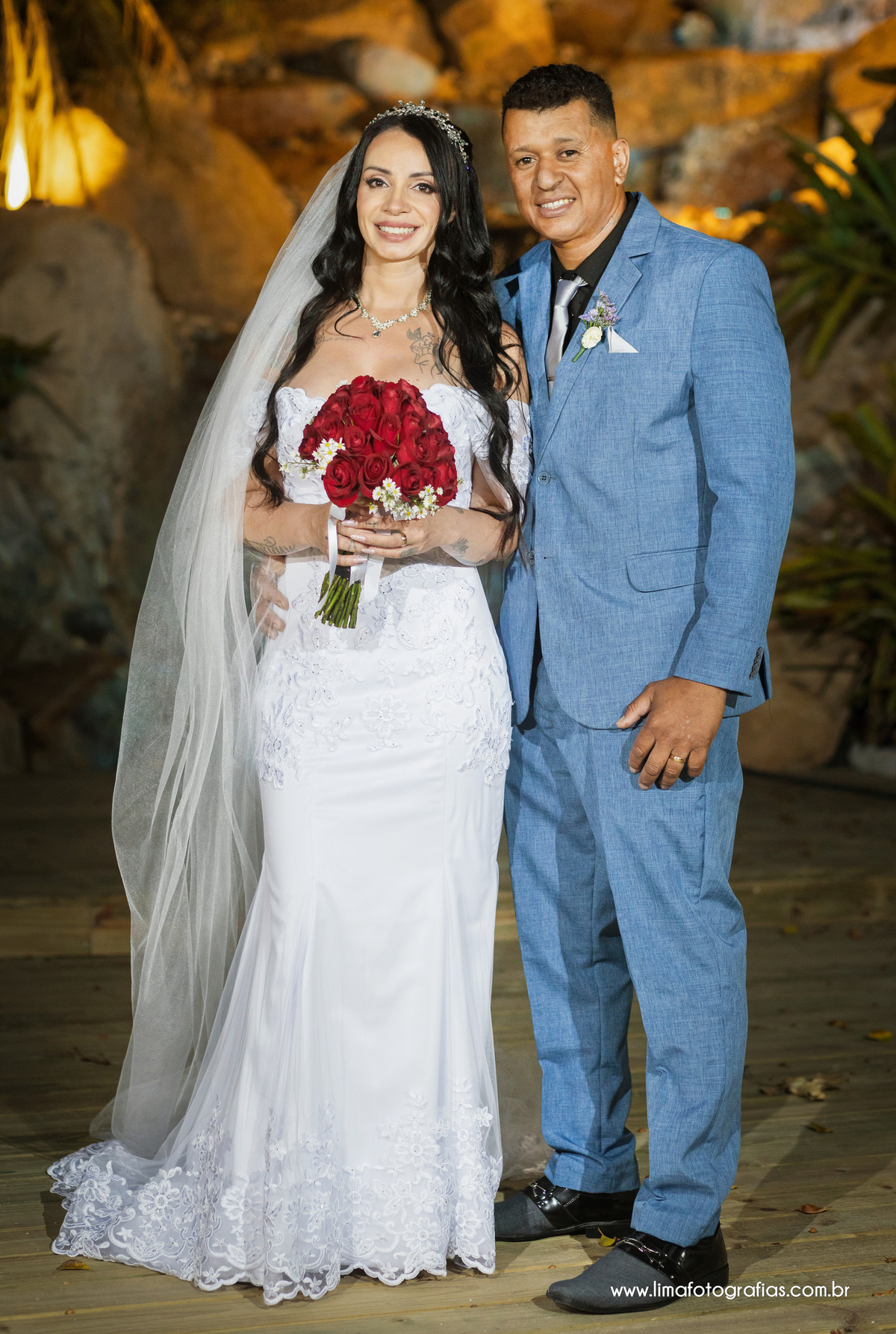 ensaio do casal, dia do casamento