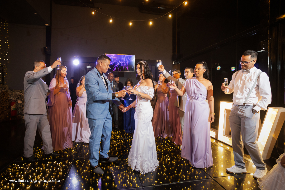 brinde com padrinhos