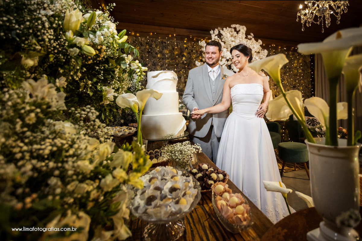 corte do bolo, casamentos